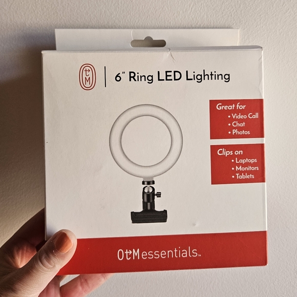 NWT OTM Essentials 6" LED Ring Light - Picture 5 of 6